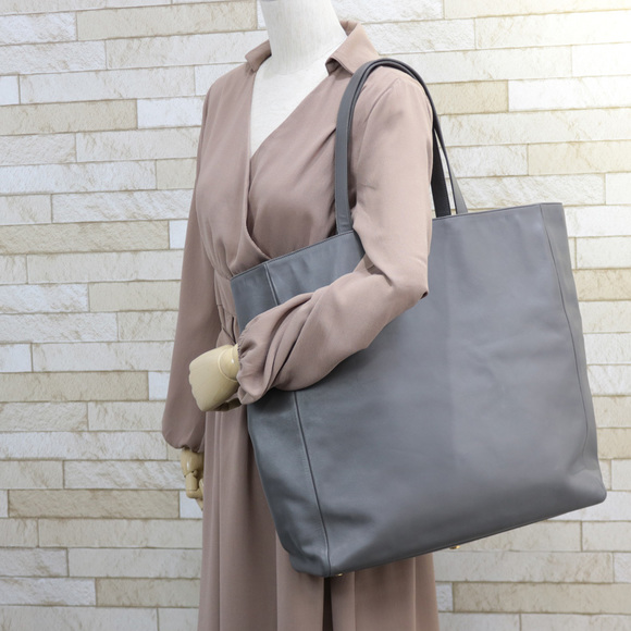 Saint Laurent Gray Shoulder Bag - Picture 1 of 13
